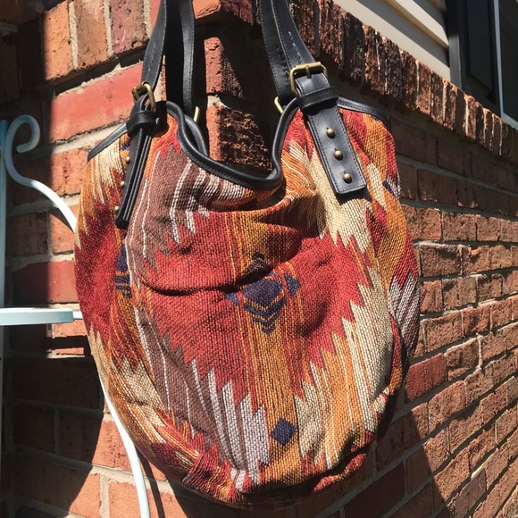 Cynthia Vincent boho shoulder bag - Picture 3 of 7